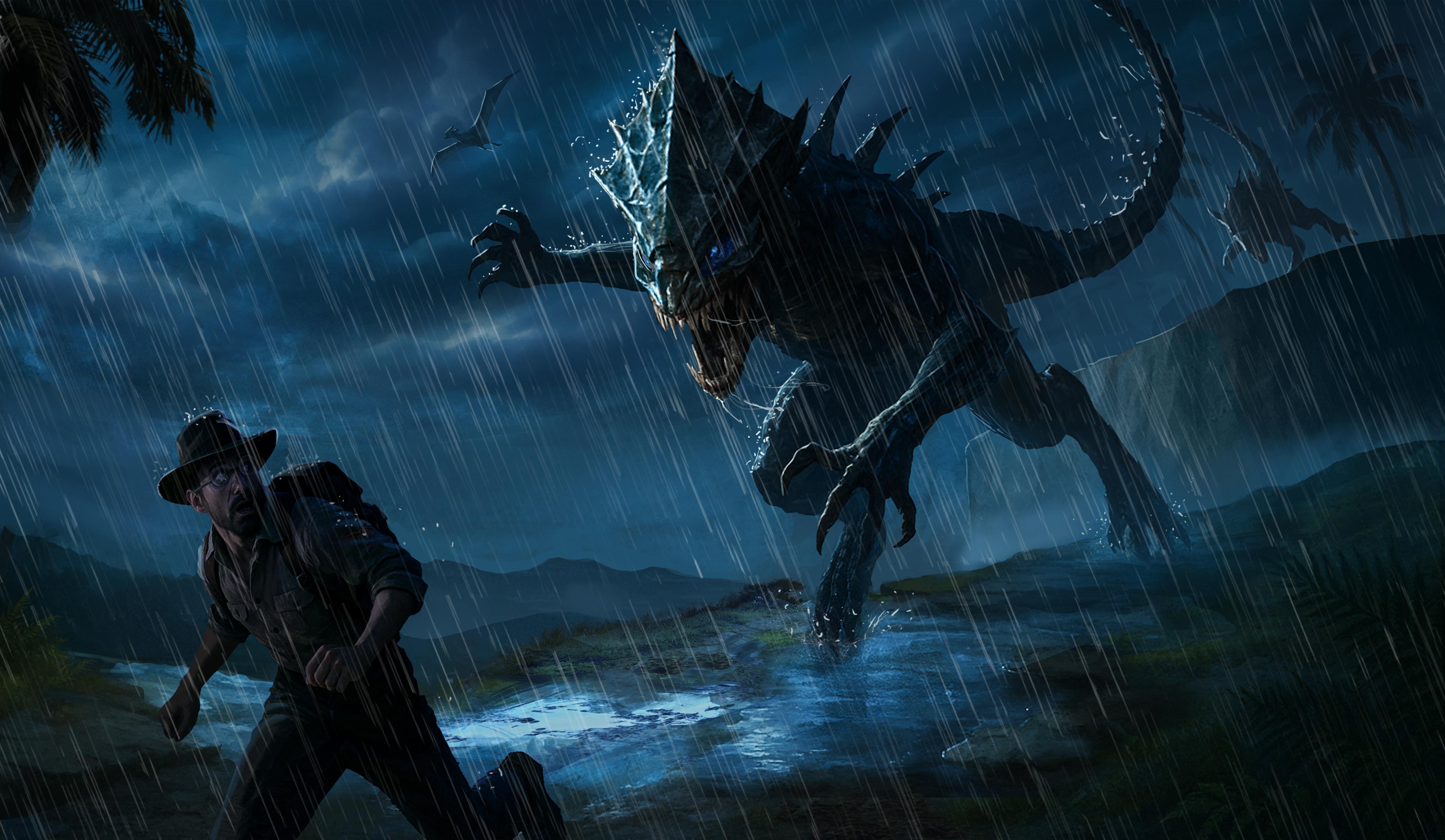 The night for dinosaur